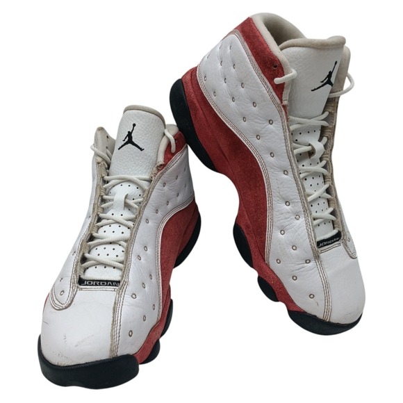 Jordan Other - Jordan 13s Chicago Bulls Edition 414571-122 Red & White / Size‎ 9.5